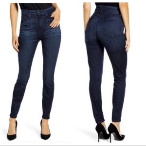 Good American Jeans Good Waist Medium Wash Blue 606 Skinny Size 00/24